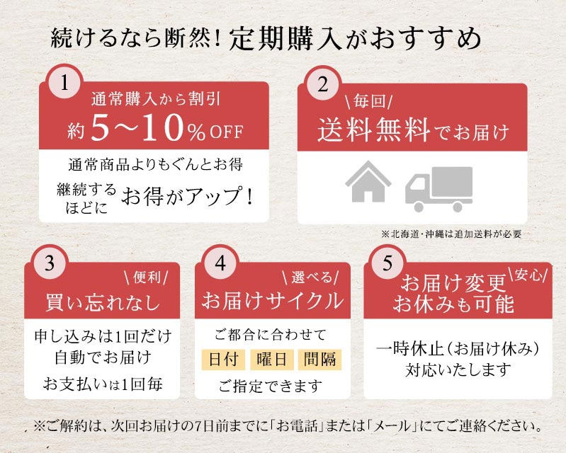 定期購入がおすすめ